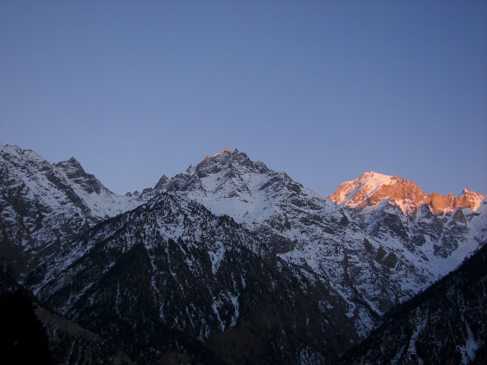 Reckong Peo, the district headquarters of Kinnaur