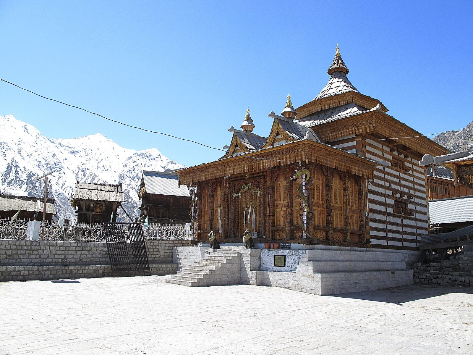 Chitkul, the last village on the Indo-Tibet road