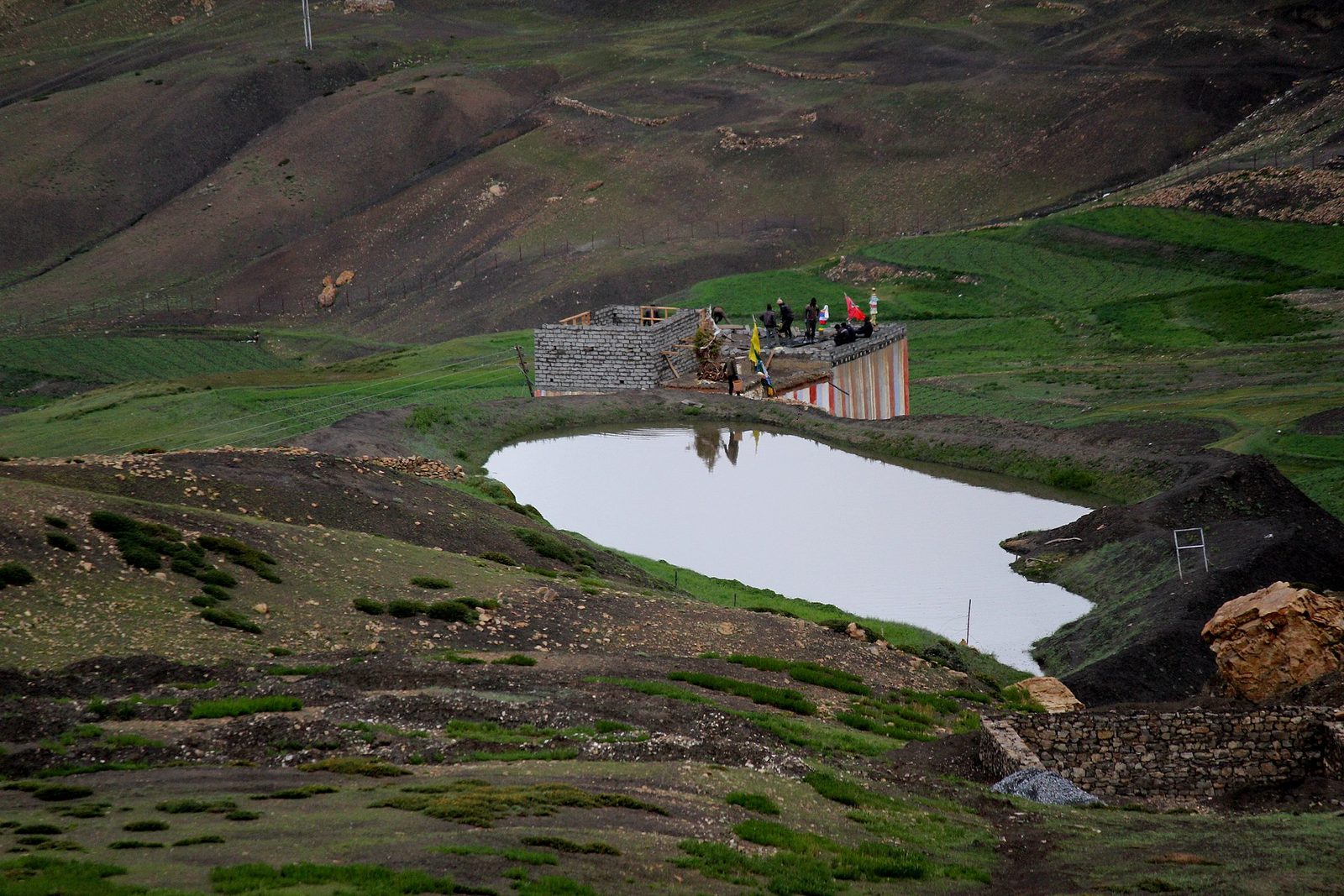 Hikkim village, home of the world's highest post office